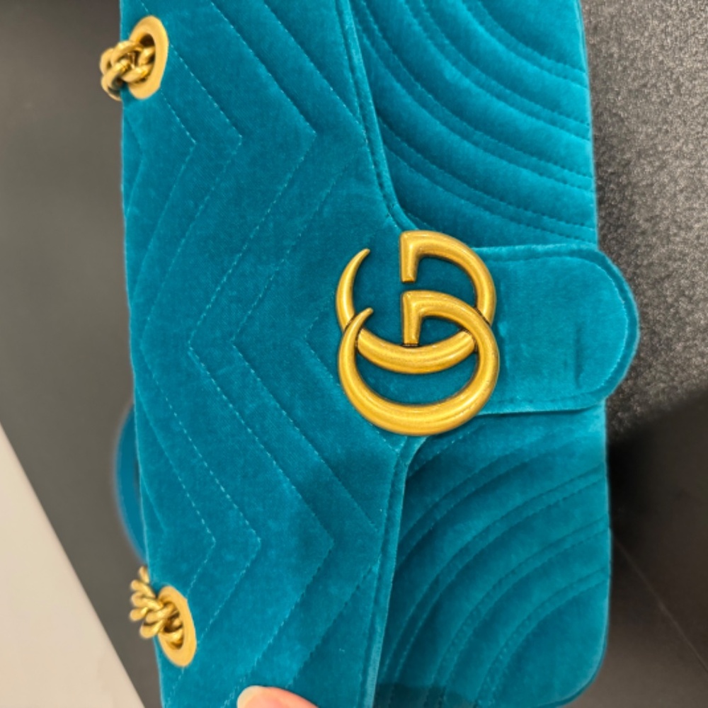 Gucci velvet marmont bag - Picture 4 of 6